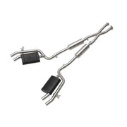 aFe 49-37025 aFe Gemini XV 2.5in 304 SS Cat-Back Exhaust w/Cut-Out 18-22 Kia Stinger V6 3.3L