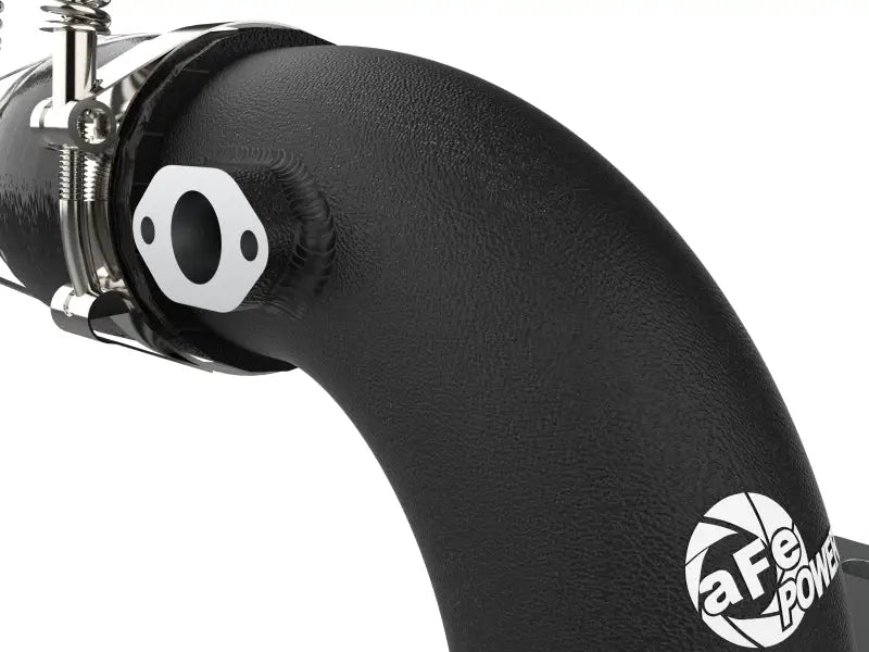 aFe Kia Stinger 18-22 V6-3.3L (tt) BladeRunner Cold Charge Pipe in black with high-quality T-bolt clamps and durable silicone couplings, Truck & Automotive, AVADA - Best Sellers