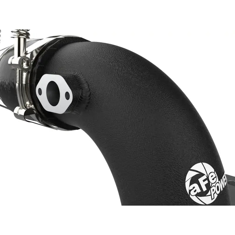 aFe Kia Stinger 18-22 V6-3.3L (tt) BladeRunner Cold Charge Pipe in black with high-quality T-bolt clamps and durable silicone couplings, Truck & Automotive, AVADA - Best Sellers