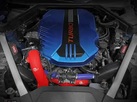 aFe Kia Stinger 18-22 V6-3.3L (tt) BladeRunner Cold Charge Pipe- Red - Truck & Automotive