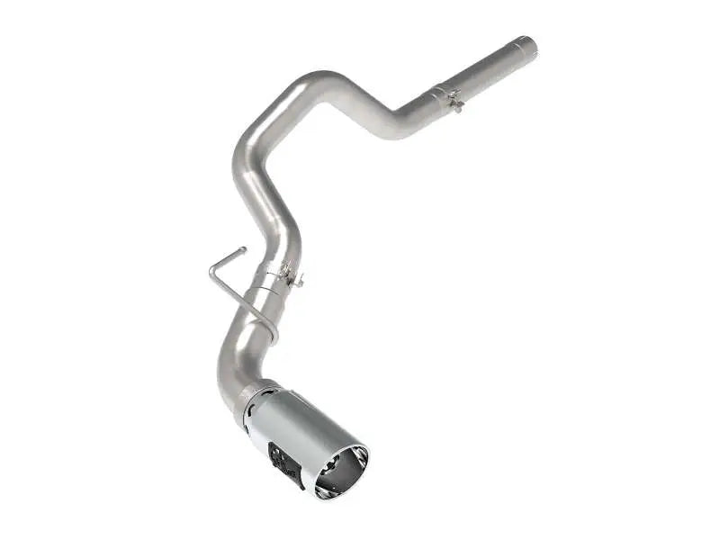 aFe Large Bore-HD 3in 409-SS DPF-Back Exhaust System w/ Polished Tip 14-19 RAM 1500 V6 3.0L (td) - Truck & Automotive