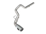 aFe Large Bore-HD 3in 409-SS DPF-Back Exhaust System w/ Polished Tip 14-19 RAM 1500 V6 3.0L (td) - Truck & Automotive