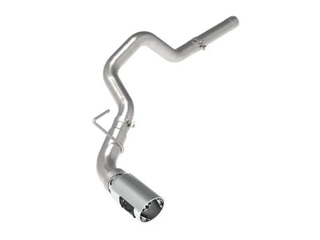 aFe Large Bore-HD 3in 409-SS DPF-Back Exhaust System w/ Polished Tip 14-19 RAM 1500 V6 3.0L (td) - Truck & Automotive