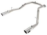 aFe Large Bore-HD 3in 409SS DPF-Back Exhaust System w/ Polished Tip RAM 1500 20-21 V6-3.0 - Truck & Automotive
