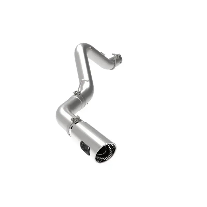 aFe Large Bore-HD 5 IN 409 SS DPF-Back Exhaust System w/Polished Tip 20-21 GM Truck V8-6.6L - & Automotive
