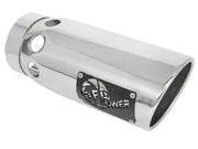 aFe Large Bore-HD 5 IN 409 SS DPF-Back Exhaust System w/Polished Tip 20-21 GM Truck V8-6.6L - & Automotive