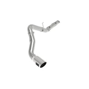 aFe 49-42078-P aFe LARGE BORE HD 5in 409-SS DPF-Back Exhaust w/Pol Tip 19-20 Ram Diesel Trucks L6-6.7L (td)
