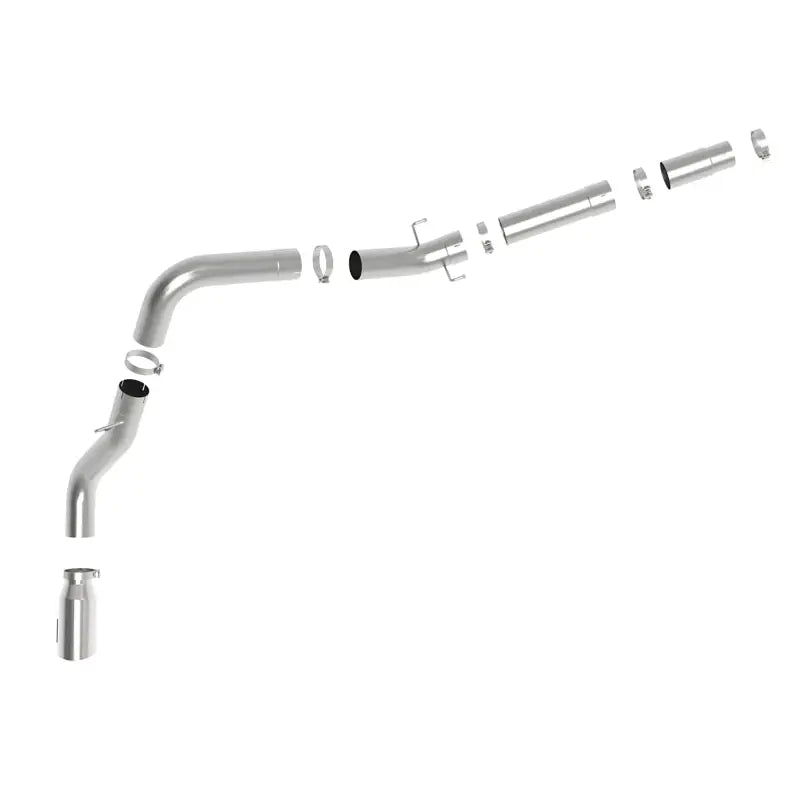 aFe 49-42078-P aFe LARGE BORE HD 5in 409-SS DPF-Back Exhaust w/Pol Tip 19-20 Ram Diesel Trucks L6-6.7L (td)