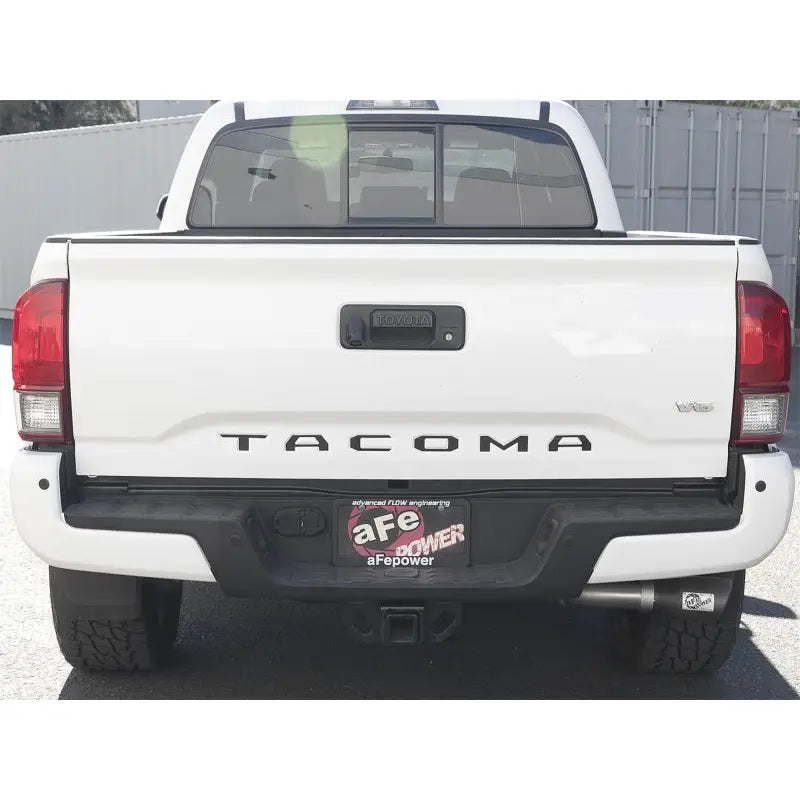 aFe 49-46042-B aFe MACH Force-Xp 2-1/2in 304 SS Cat-Back Exhaust w/Black Tips 2016+ Toyota Tacoma L4-2.7L / V6-3.5L