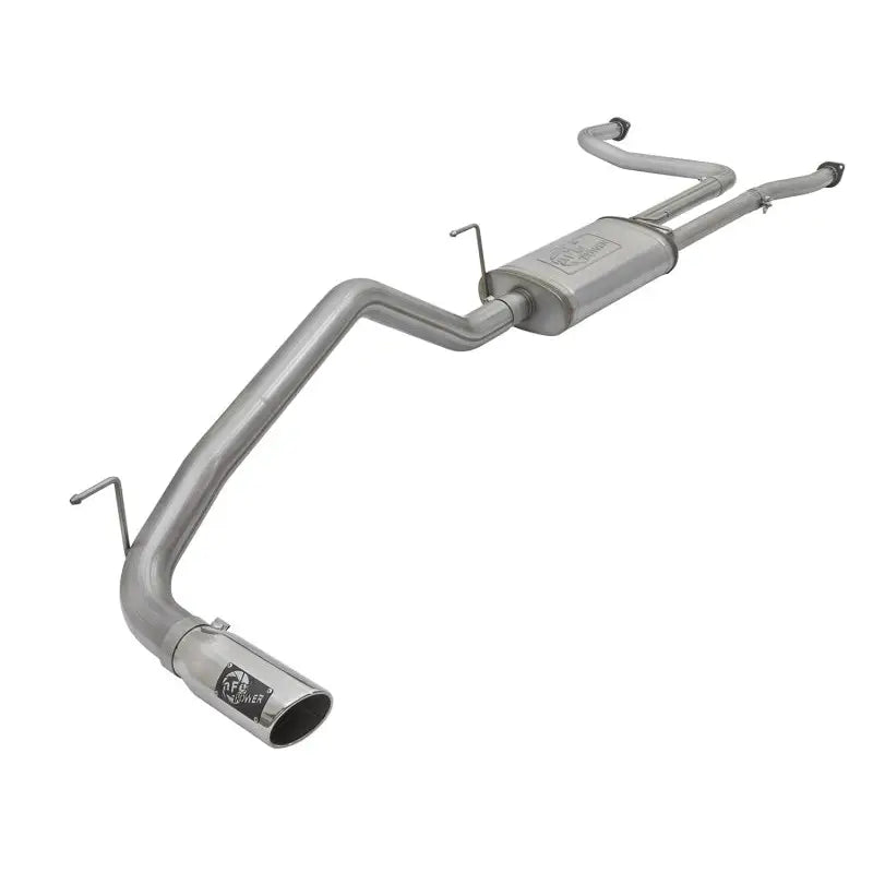 aFe 49-46125-P aFe MACH Force-Xp 2-1/2in Cat-Back Exhaust System w/ Polished Tip 16-17 Nissan Titan XD V8 5.6L