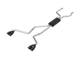 AFe Mach dual exhaust with black tips for Ford Explorer V6 3.0L, stylish upgrade