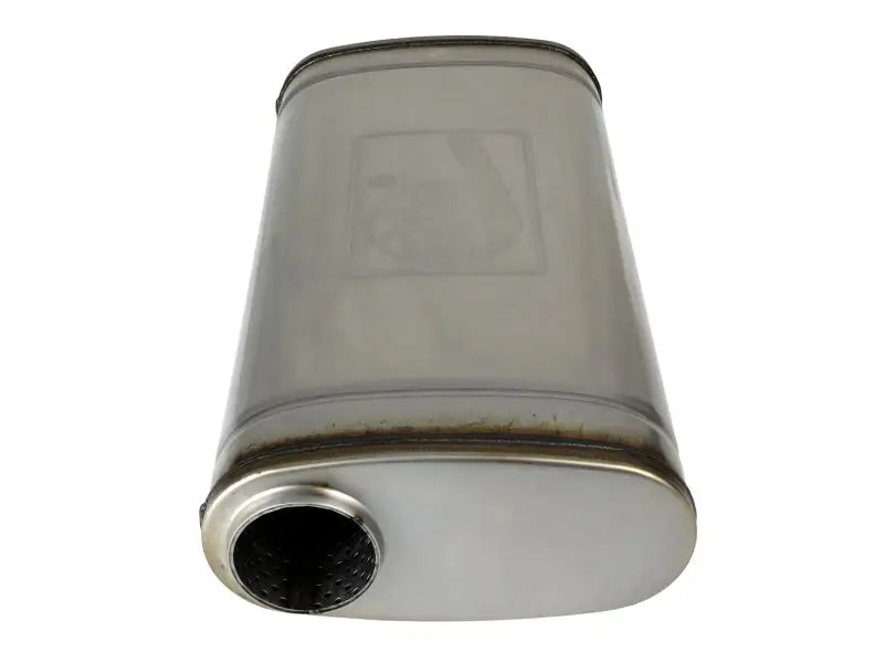 aFe MACH Force XP 304 Stainless Steel Muffler 2.5in Center/Offset 18in L x 9in W x 4in H - 49M30019
