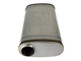 aFe MACH Force XP 304 Stainless Steel Muffler 2.5in Center/Offset 18in L x 9in W x 4in H - 49M30019