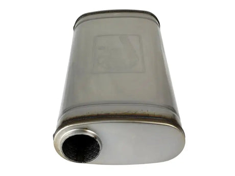 aFe MACH Force XP 304 Stainless Steel Muffler 2.5in Center/Offset 18in L x 9in W x 4in H - 49M30019
