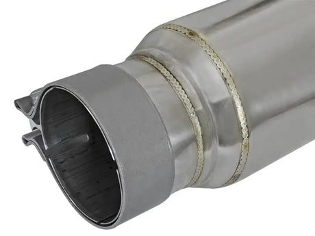 aFe MACH Force-Xp 304 Stainless Steel Resonator 2.5in Inlet/Outlet x 4in Dia x 15in Body x 19in L - 49M10002