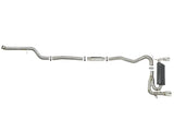Stainless steel exhaust system for BMW 335i with afe mach flow and polished tips