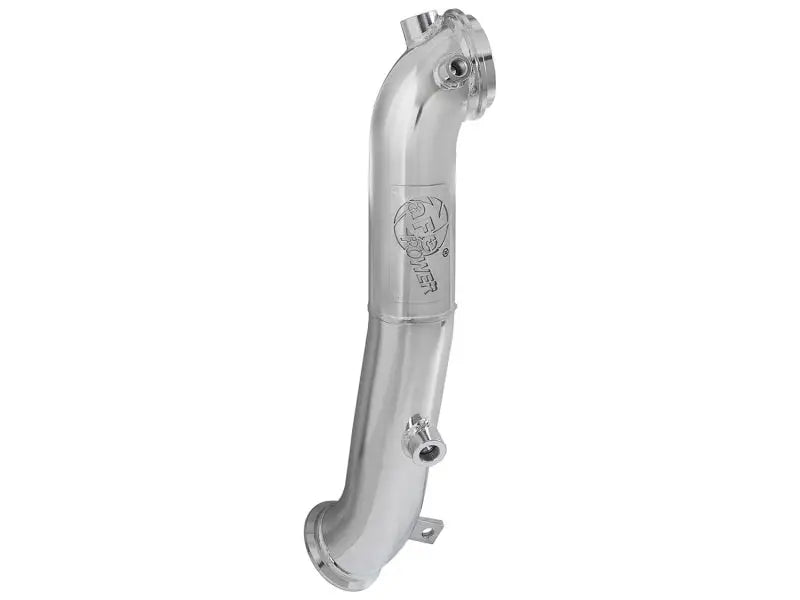 Polished stainless steel exhaust pipe for diesel trucks from aFe MACH Force-Xp series