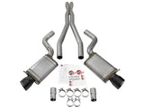 Stainless steel exhaust system from afe mach force-xp for Cadillac CTS-V 09-15