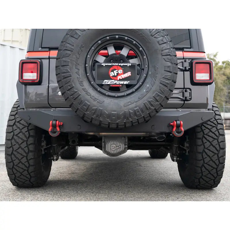 aFe 49-48080 aFe MACH Force-Xp Hi-Tuck 3in 409 SS 18-20 Jeep Wrangler JL 2.0/3.6 Axle-Back Exhaust