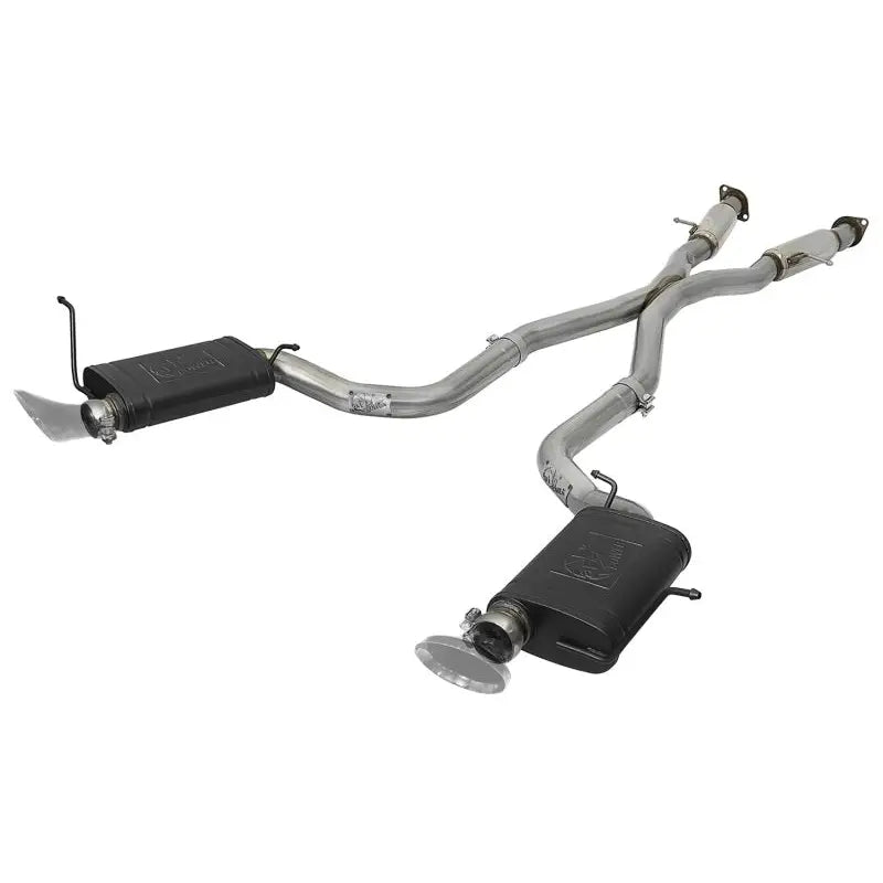 aFe 49-38059 aFe MACHForce XP 12-17 Jeep Grand Cherokee WK2 SRT8 V8-6.4L 304SS Cat-Back Exhaust System