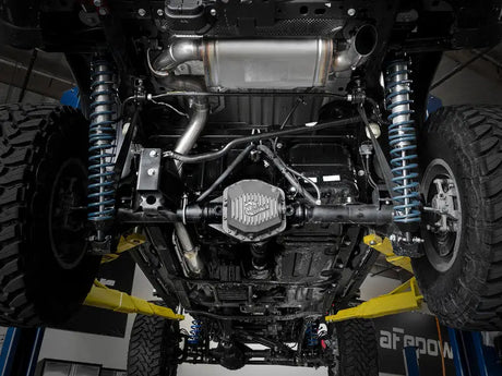 aFe MACHForce XP 18-20 Jeep Wrangler (JL) L4-2.0L (t) 3in 409 SS Cat-Back Hi-Tuck Exhaust - Truck & Automotive