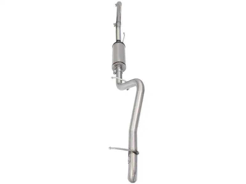 aFe MACHForce XP 2-1/2in SS-409 Cat-Back Exhausts w/ 18in Muffler 07-17 Jeep Wrangler V6-3.6L - Truck & Automotive