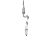 aFe MACHForce XP 2-1/2in SS-409 Cat-Back Exhausts w/ 18in Muffler 07-17 Jeep Wrangler V6-3.6L - Truck & Automotive