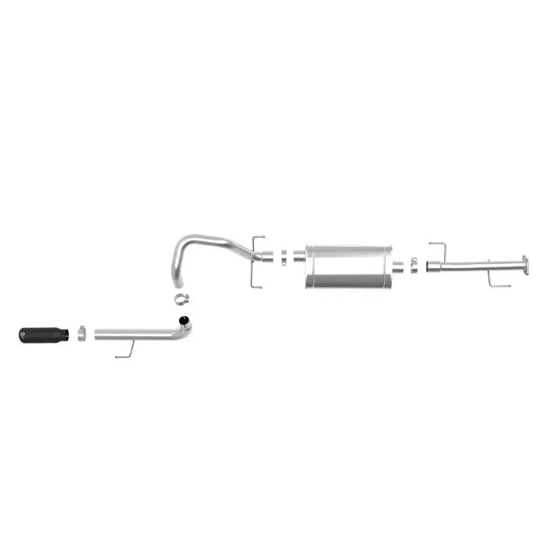 aFe 49-36040-1B aFe MACHForce XP 2.5in 304-SS Exhaust Cat-Back w/ Black Tip 10-19 Toyota 4Runner V6-4.0L