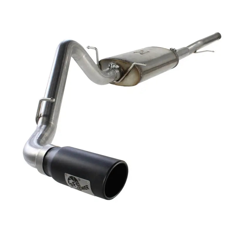 aFe 49-44038-B aFe MACHForce XP Exh CB, GM Silverado/Sierra 1500 2014 V*-5.3/6.2L Black tip