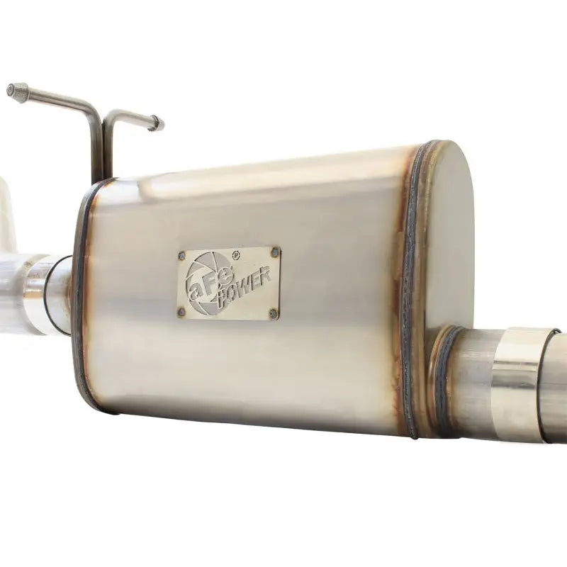 aFe 49-43076-P aFe MACHForce XP Exhaust 3in-3.5in SS Single Side Ext CB w/ Polish Tip 99-04 Ford F150 V8 5.4L/6.8L