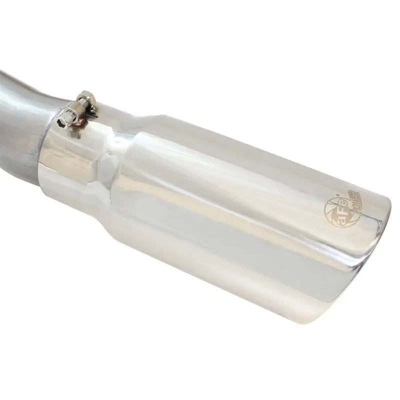 aFe 49-43076-P aFe MACHForce XP Exhaust 3in-3.5in SS Single Side Ext CB w/ Polish Tip 99-04 Ford F150 V8 5.4L/6.8L