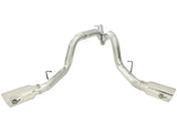 Stainless steel exhaust system for diesel trucks with aFe MachForce XP exhaust setup