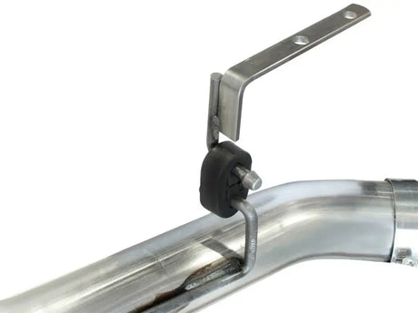 Exhaust pipe hanger assembly for aFe MachForce XP Exhaust on GM diesel trucks