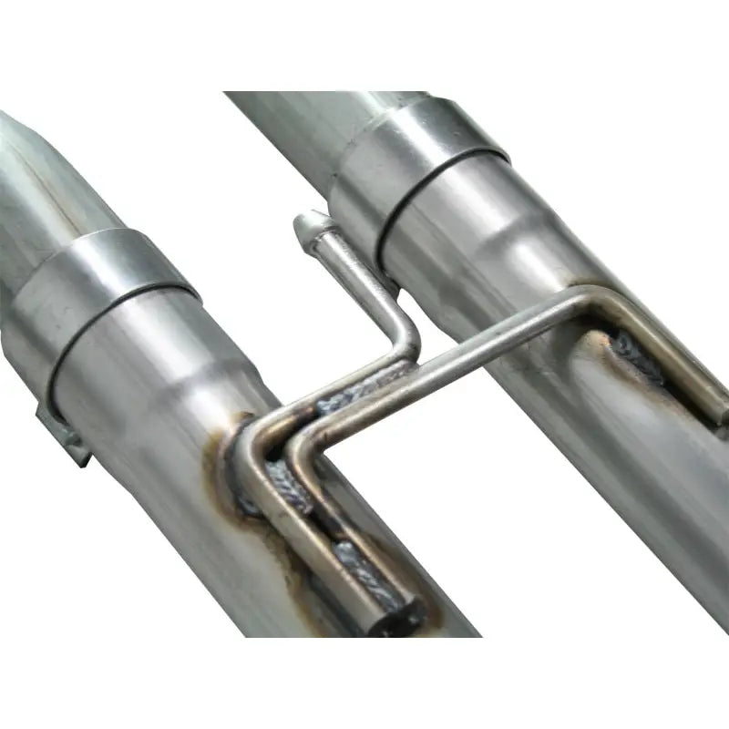aFe 49-46102-P aFe MACHForce XP Exhaust Cat-Back 2.5/3in SS-409 w/ Polished Tip 04-12 Nissan Titan V8 5.6L