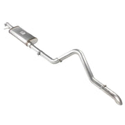 aFe 49-46231 aFe MACHForce XP Exhaust Cat-Back 2.5in SS-409 Hi-Tuck 12-14 Jeep Wrangler Unlimited V6 3.6L 4Dr