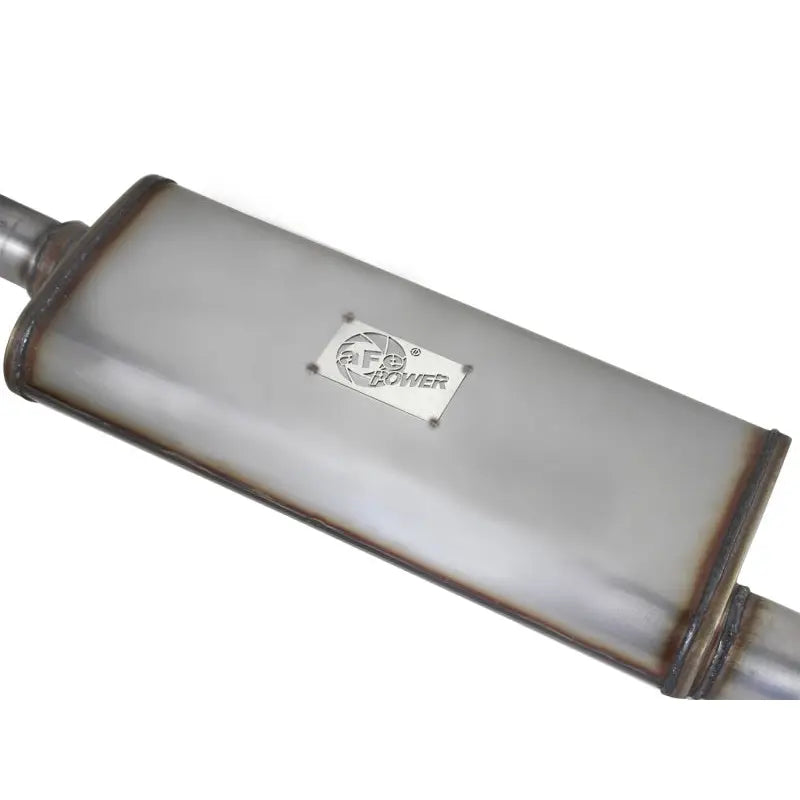 aFe 49-46231 aFe MACHForce XP Exhaust Cat-Back 2.5in SS-409 Hi-Tuck 12-14 Jeep Wrangler Unlimited V6 3.6L 4Dr