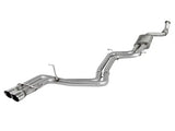 Stainless steel dual exhaust system from aFe MACHForce XP Exhaust Cat-Back for Audi A4