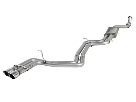 Stainless steel dual exhaust system from aFe MACHForce XP Exhaust Cat-Back for Audi A4