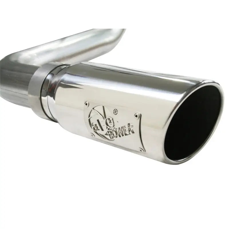 aFe 49-46006-P aFe MACHForce XP Exhaust Cat-Back SS-409 07-09 Toyota Tundra V8-5.7L w/ Polished Tip