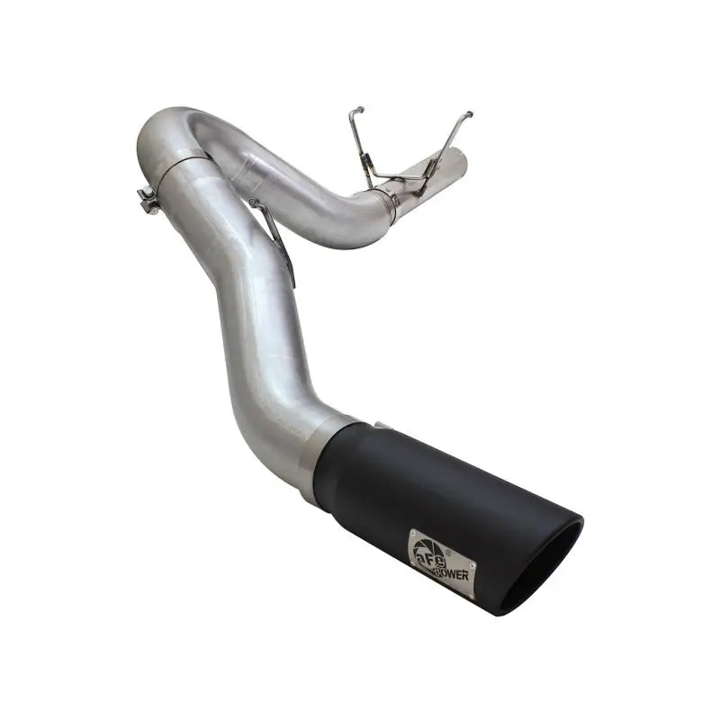 aFe 49-02051-1B aFe MACHForce XP Exhaust Large Bore 5in DPF-Back Alu. 13-15 Dodge Trucks L6-6.7L (td) *Black Tip