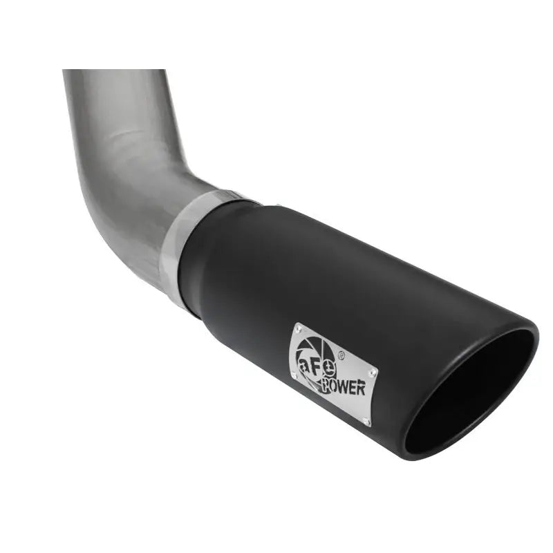 aFe 49-02051-1B aFe MACHForce XP Exhaust Large Bore 5in DPF-Back Alu. 13-15 Dodge Trucks L6-6.7L (td) *Black Tip