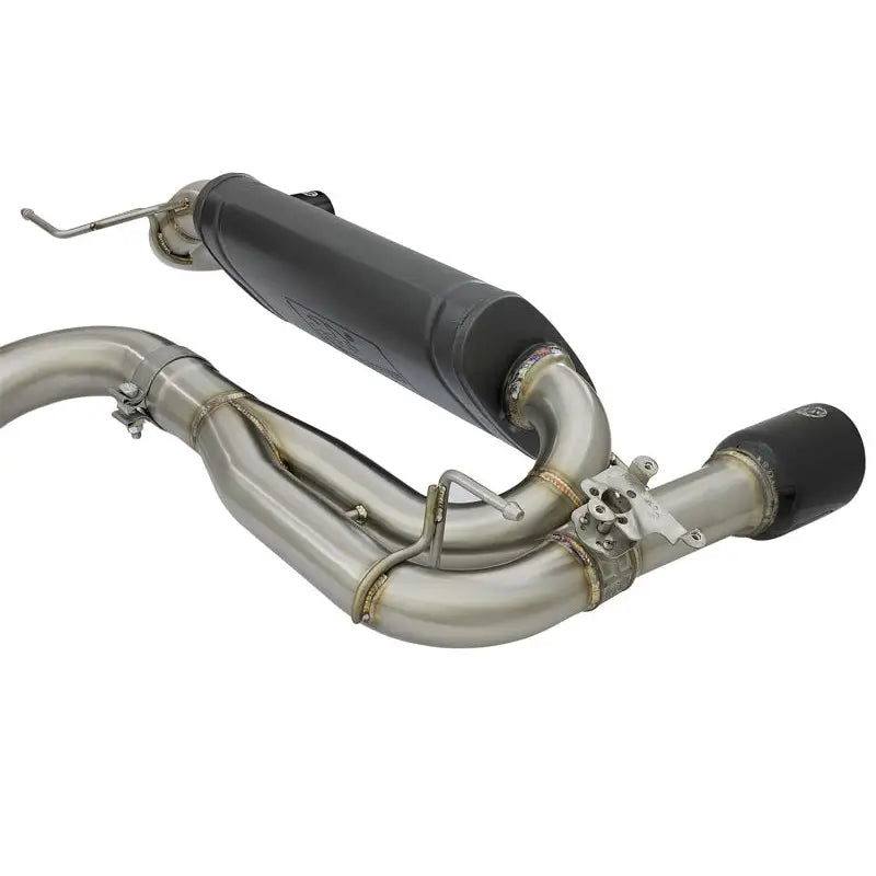 aFe 49-36334-B aFe MACHForce XP Exhausts Cat-Back SS 16-17 BMW 340i/iX 440i/iX (F3X) L6-3.0L (B58) w/Black Tips
