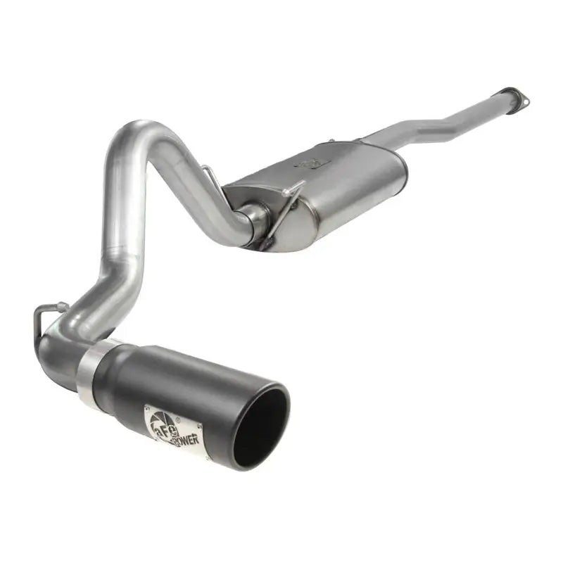 aFe 49-46001-1B aFe MACHForce XP Exhausts Cat-Back SS-409 EXH CB Toyota Tacoma 05-13 V6-4.0L (Blk Tip)