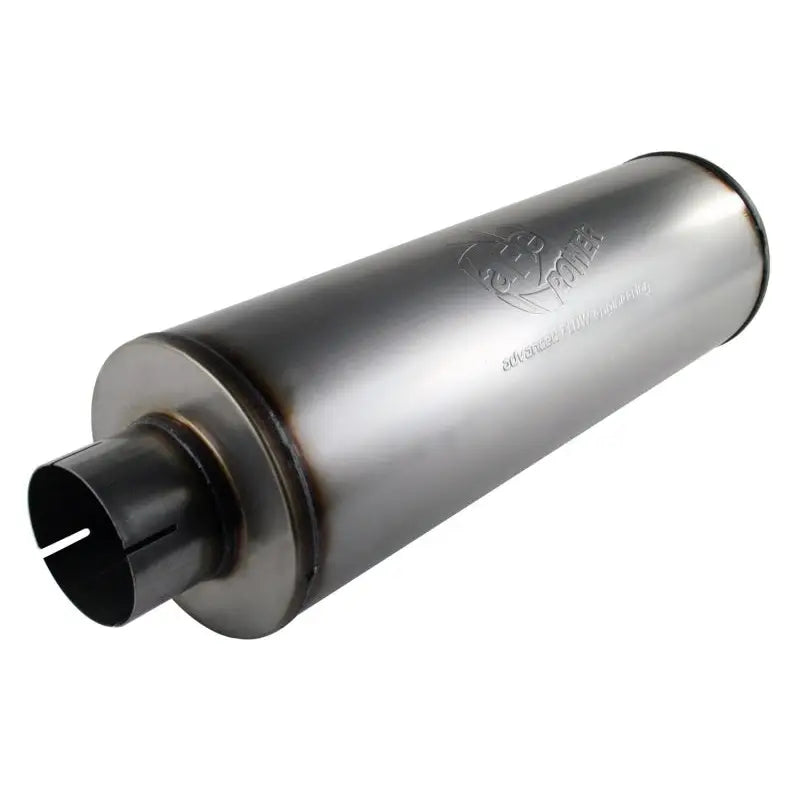 aFe 49-91002 aFe MACHForce XP Exhausts Mufflers SS-409 EXH Muffler 4 ID In/Out 8 Dia