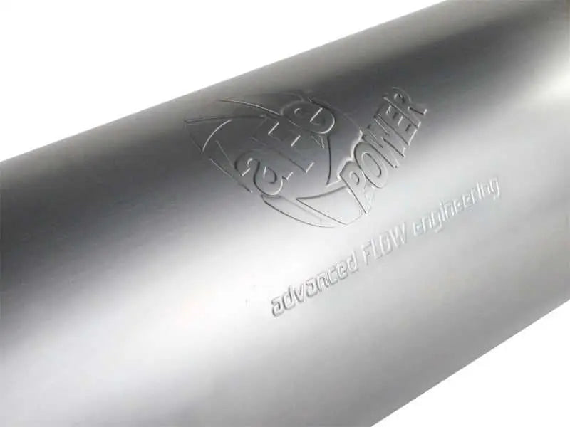 aFe MACHForce XP Exhausts Mufflers SS-409 EXH Muffler 4 ID In/Out 8 Dia 