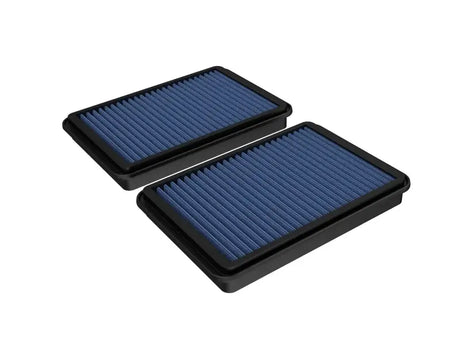 Blue air filters for aFe Magnum Flow Pro 5R air filter in RAM 1500 TRX V8-6.2L