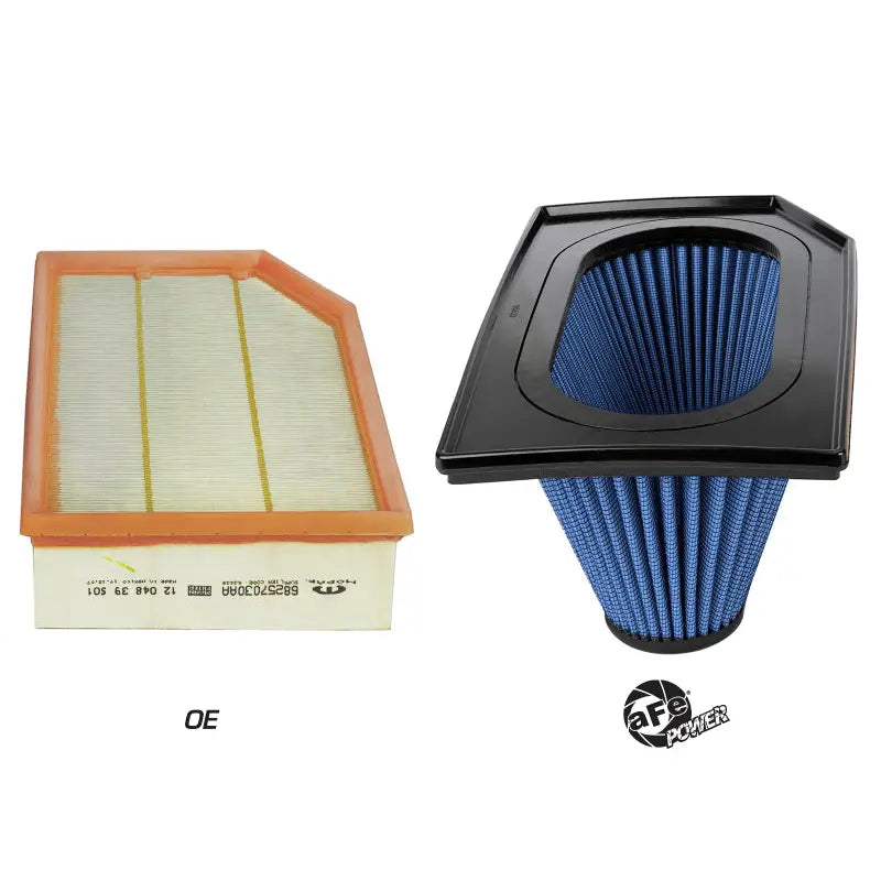 aFe 30-80280 aFe Magnum FLOW PRO 5R Inverted Air Filter 18-19 Jeep Wrangler (JL) I4-2.0L(t) / V6-3.6