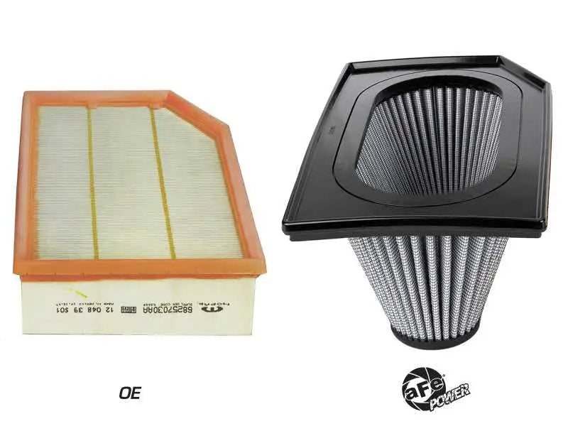 aFe Magnum FLOW PRO DRY S Inverted Air Filter 18-19 Jeep Wrangler (JL) I4-2.0L(t) 