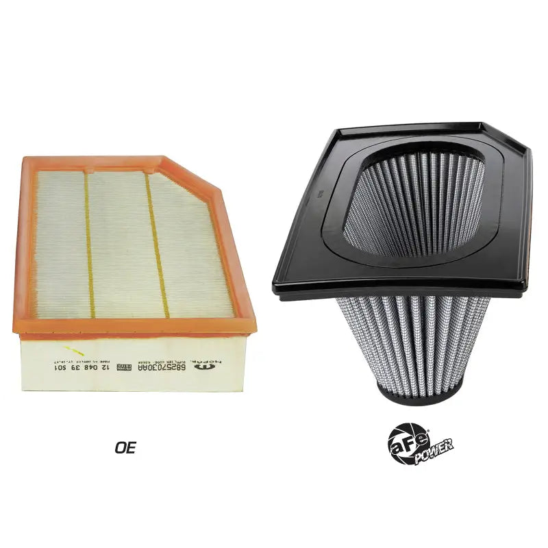 aFe 31-80280 aFe Magnum FLOW PRO DRY S Inverted Air Filter 18-19 Jeep Wrangler (JL) I4-2.0L(t)