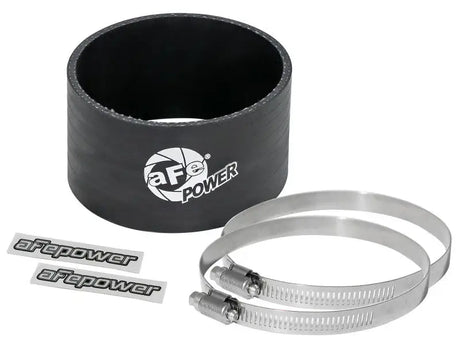 aFe Magnum FORCE CAI Univ. (3-1/2in ID x 2in L) Straight Coupler - Black - Truck & Automotive